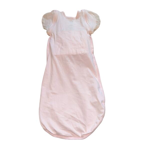 The Nested Bean Zen One Swaddle Sleep Sack S (3-6 Months) 13-18.5 lbs Soft Pink - Picture 4 of 6